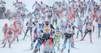 Norwegians take the entire male podium at Engadin Skimarathon