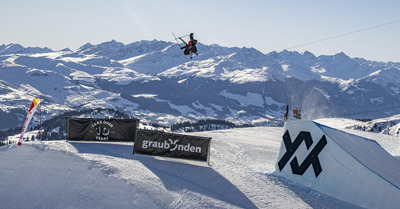 Olympic champs Eileen Gu (CHN) & Birk Ruud (NOR) win Freeski Slopestyle contest