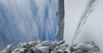 Haute Ardèche, Haute en neige