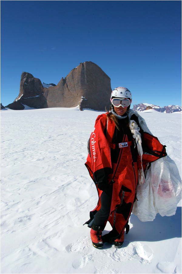 Antarctique : Géraldine Fasnacht