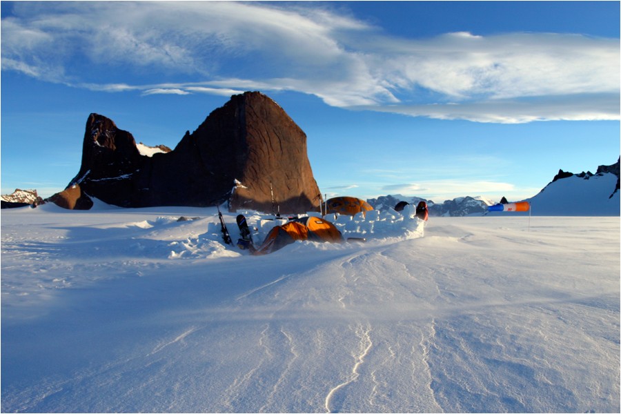 Antarctique : le camp de base