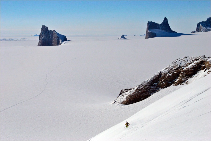 Antarctique : ski