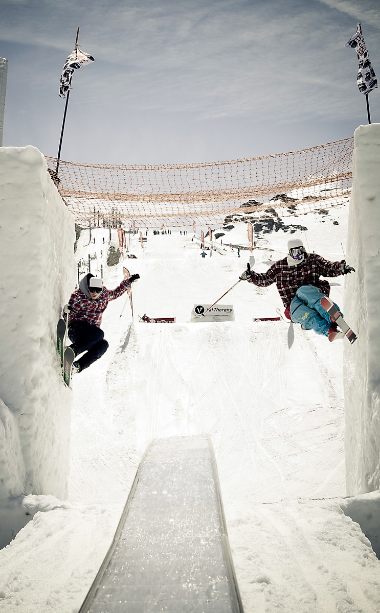 Charly Royer et Jérome Chanal : wallride duo