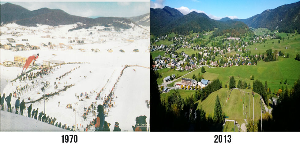tremplin de saut à ski à autrans 1970-2013