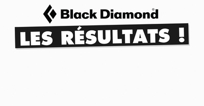 Concours Black Diamond : le gagnant!