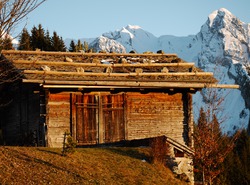 Les Aravis en décembre