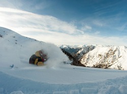 faire qu'un avec la neige 