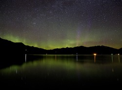 Northern Lights on Kootenay Lake