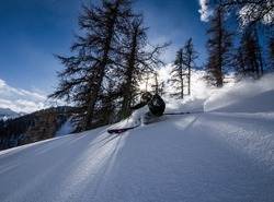 Seb matin de poudreuse