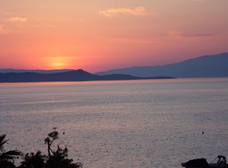 Levé de soleil en Grèce