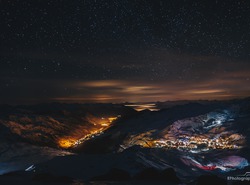 Val thorens by Night