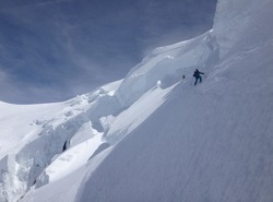 Descente du Mont Blanc :) 