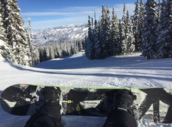 snowboard à Aspen