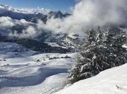 Ski tests Grand Bornand