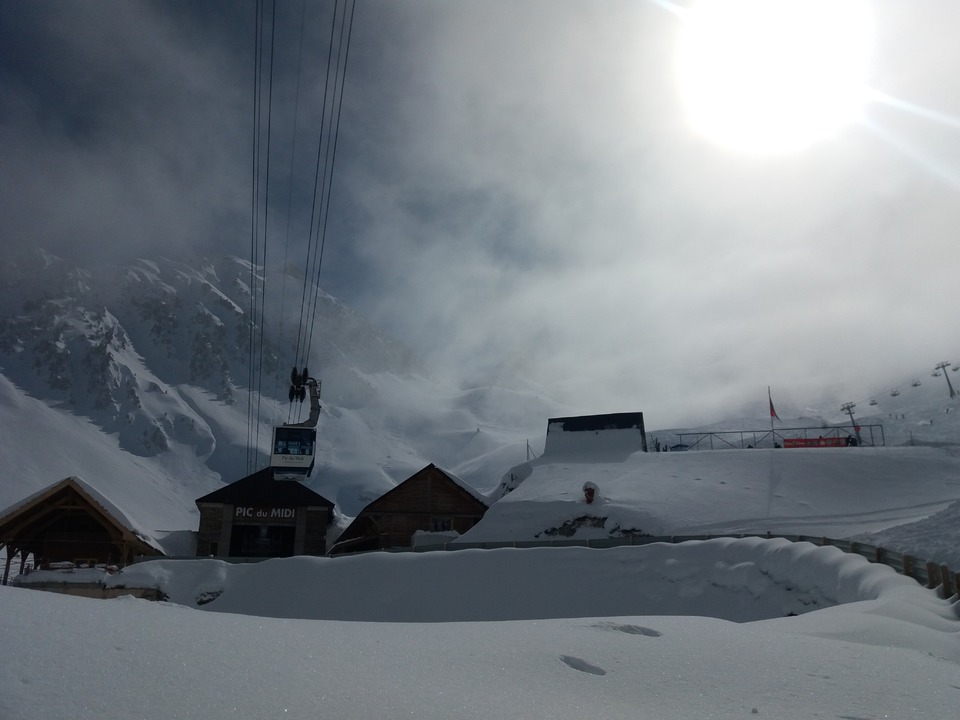 La mongie- téléphérique du Pic du Midi - Photo par yrlab