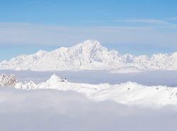 Mont Blanc Mer de Nuages