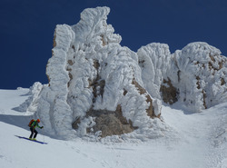 au sommet du Corno grande