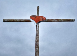 Croix en haut du Mont Saint-Jacques