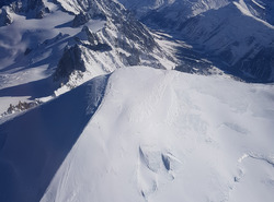 Mont-Blanc vu d'Hélico