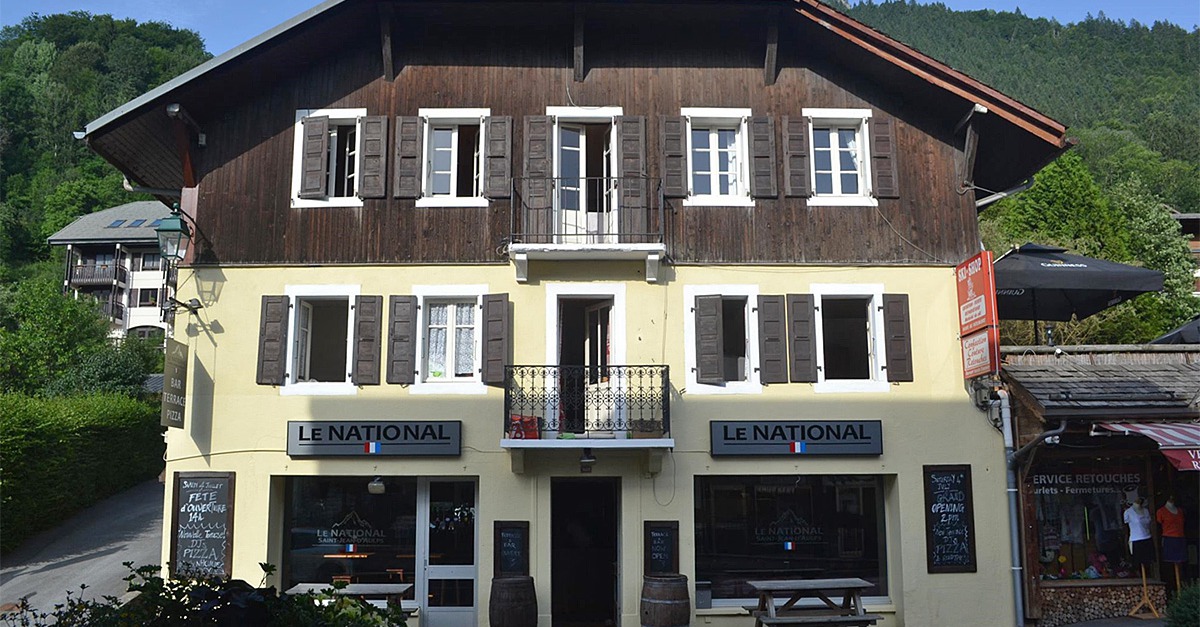 Restaurant Bar Le National à Roc d'Enfer SaintJean d'Aulps