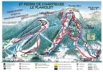 plan des pistes Saint Pierre de Chartreuse