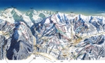 plan des pistes Saint Gervais-Mont Blanc