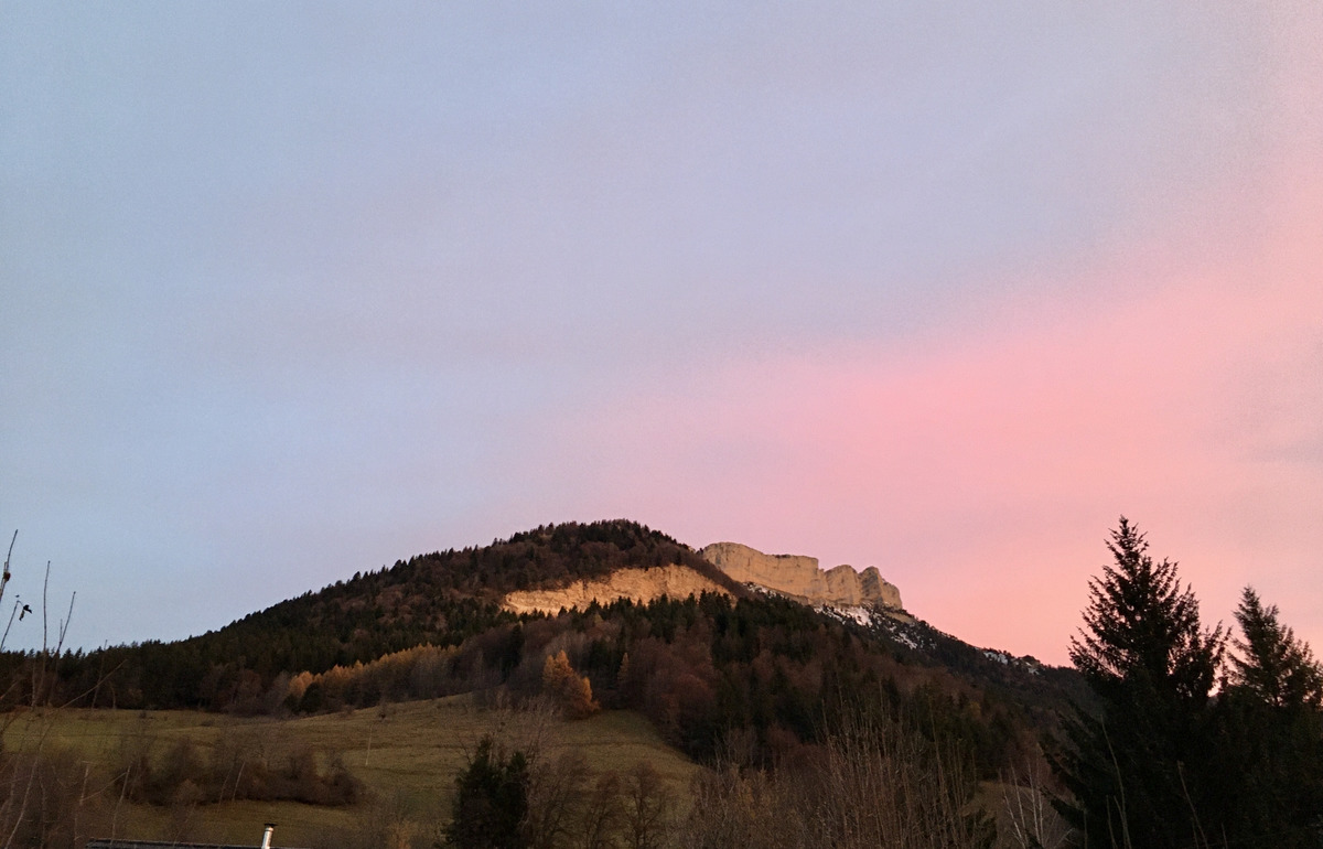 Le Sappey en Chartreuse mardi 26 novembre 2019